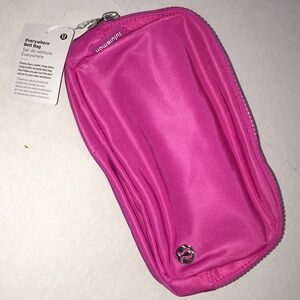 NWT Lululemon Pink Everywhere Belt Bag